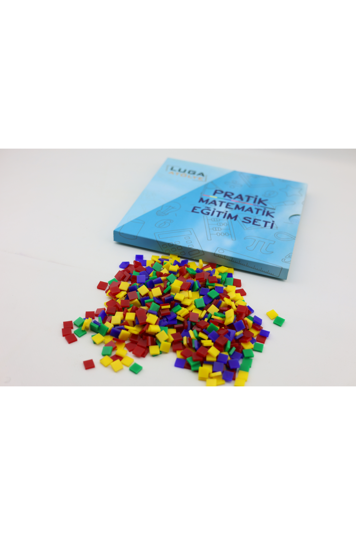Luga Atölye Matematik Birim Kare Seti | Eğlenceli Uygulamalı Eğitim Luga Atölye Matematik Birim Kare Seti | Eğlenceli Uygulamalı Eğitim