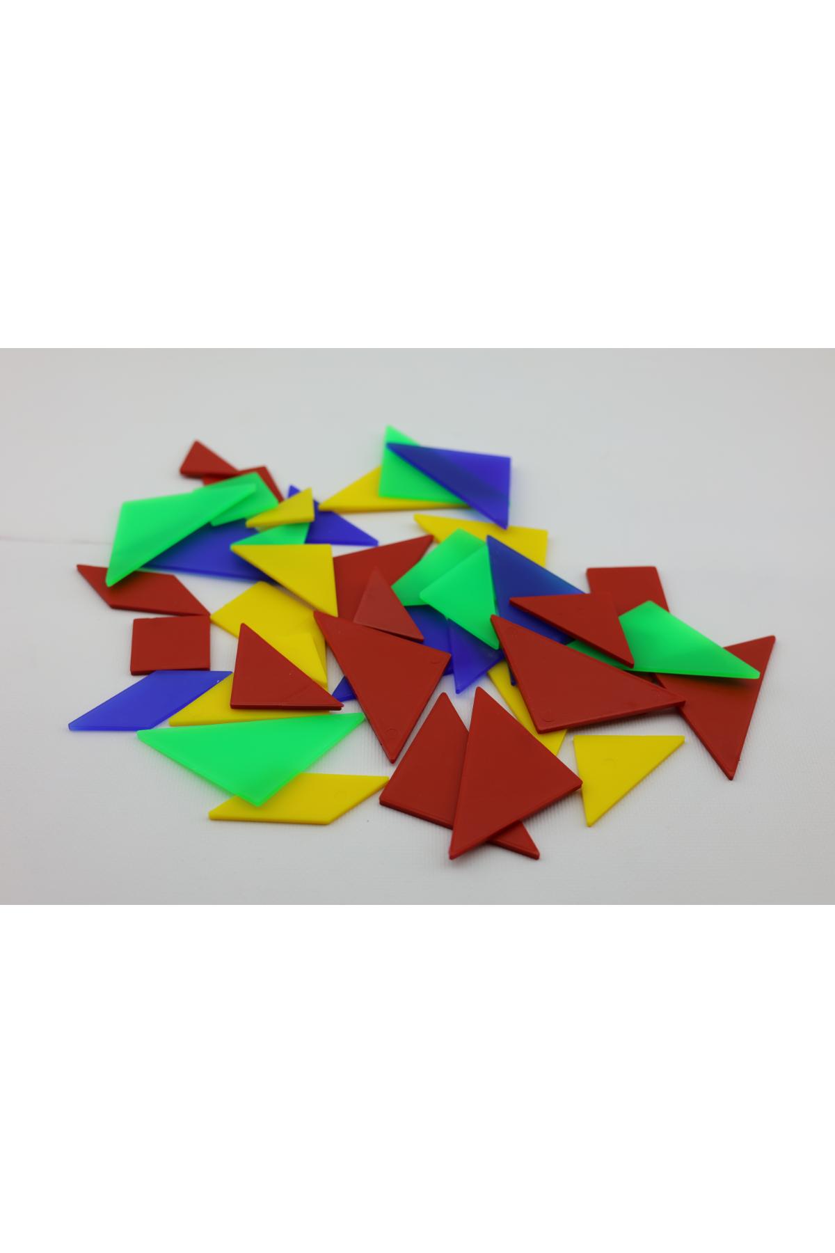 Luga Atölye Renkli Tangram Seti | Zeka Geliştiren Eğlenceli Bulmaca Luga Atölye Renkli Tangram Seti | Zeka Geliştiren Eğlenceli Bulmaca