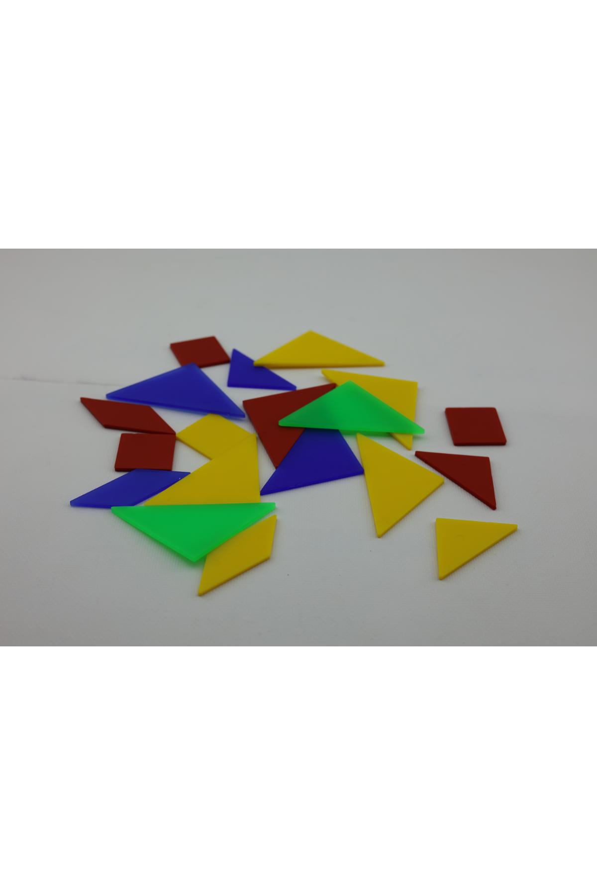 Luga Atölye Renkli Tangram Seti | Zeka Geliştiren Eğlenceli Bulmaca Luga Atölye Renkli Tangram Seti | Zeka Geliştiren Eğlenceli Bulmaca