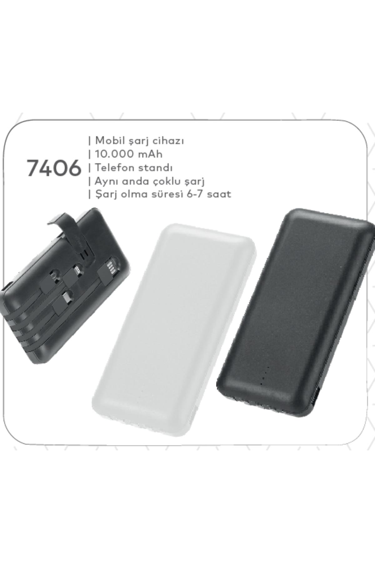Promosyon Mobil Şarj Cihazı 10.000 mAH (Teklif Alınız) - 7406 Promosyon Mobil Şarj Cihazı 10.000 mAH (Teklif Alınız) - 7406