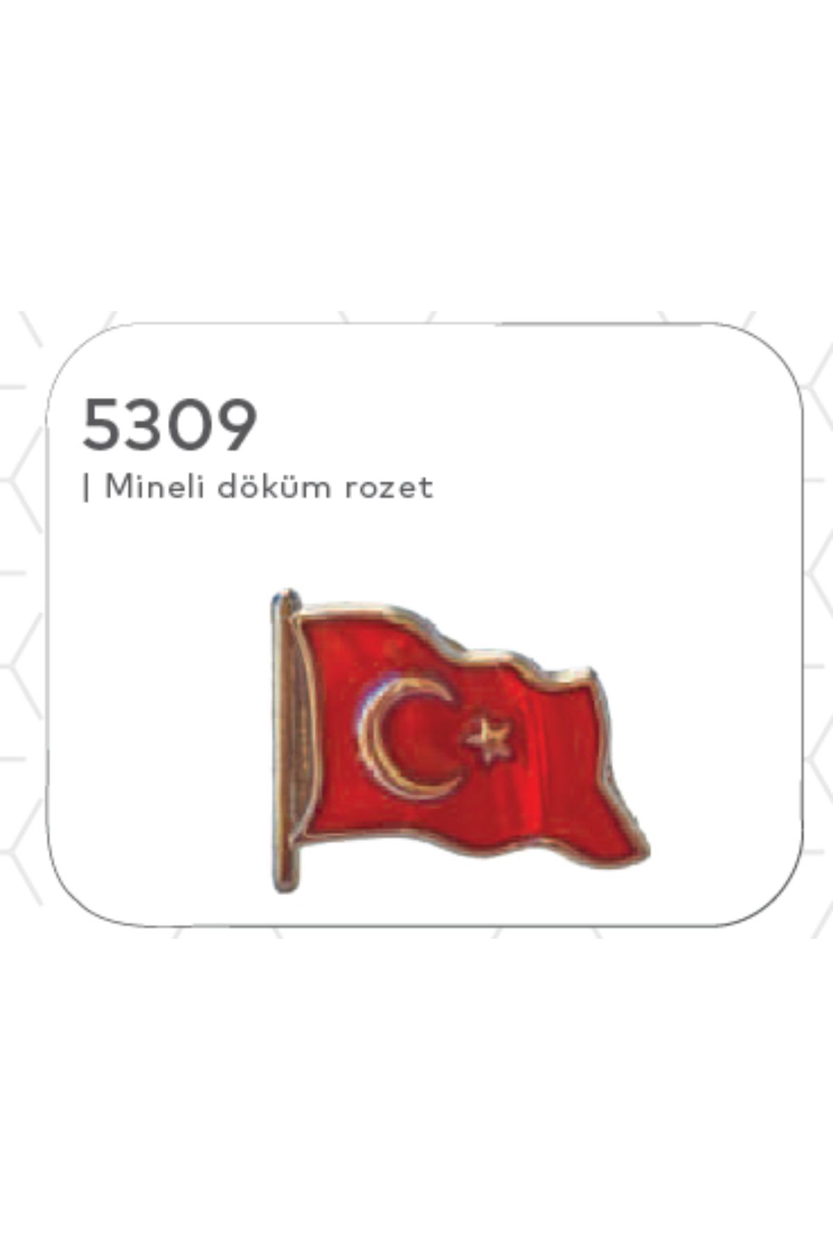 Promosyon Mineli Döküm Rozet (Teklif Alınız) - 5309 Promosyon Mineli Döküm Rozet (Teklif Alınız) - 5309