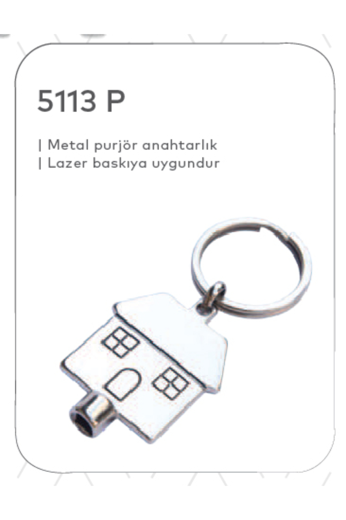 Promosyon Purjör Krom Anahtarlık (Teklif Alınız) - 5113P Promosyon Purjör Krom Anahtarlık (Teklif Alınız) - 5113P