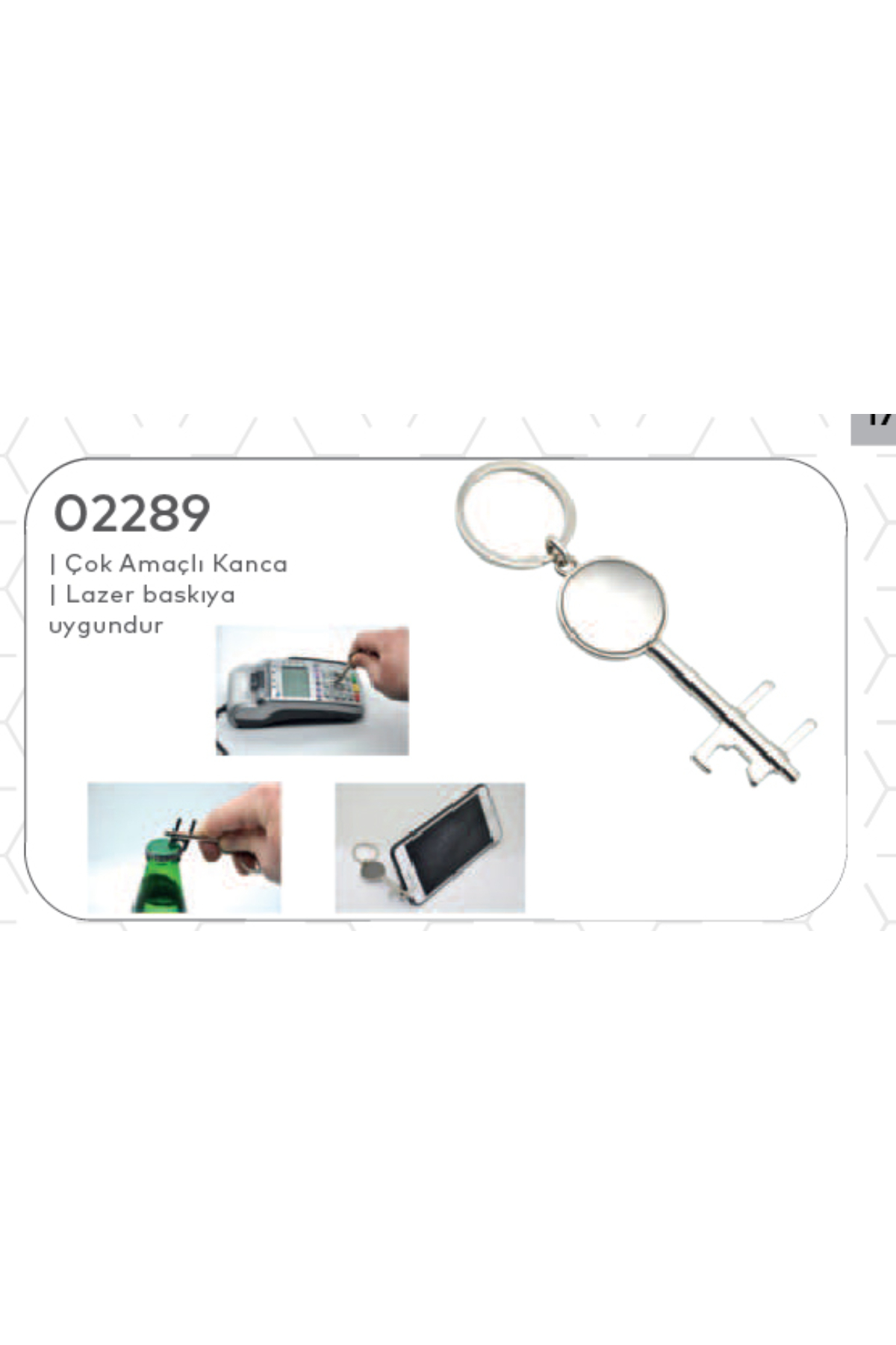Promosyon Çok Amaçlı Kanca Anahtarlık (Teklif Alınız) - 02289 Promosyon Çok Amaçlı Kanca Anahtarlık (Teklif Alınız) - 02289