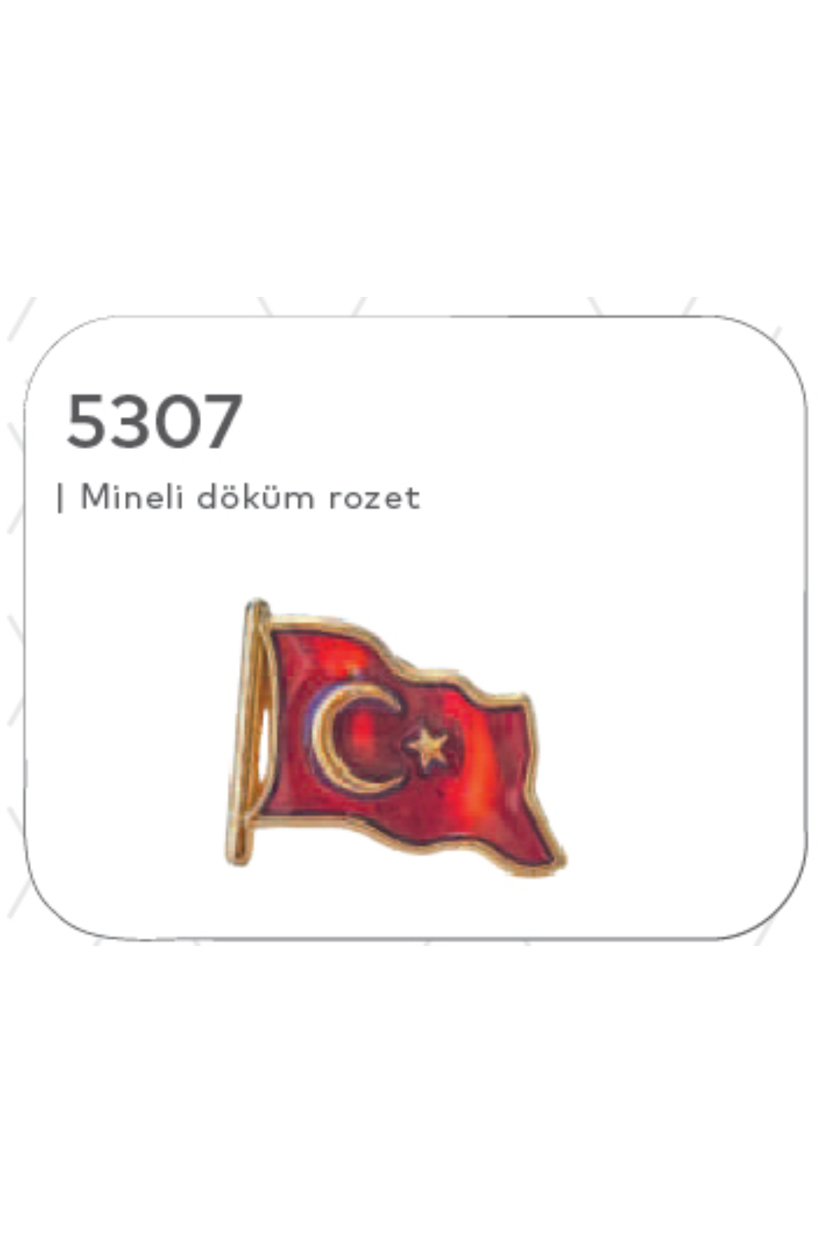 Promosyon Mineli Döküm Rozet (Teklif Alınız) - 5307 Promosyon Mineli Döküm Rozet (Teklif Alınız) - 5307