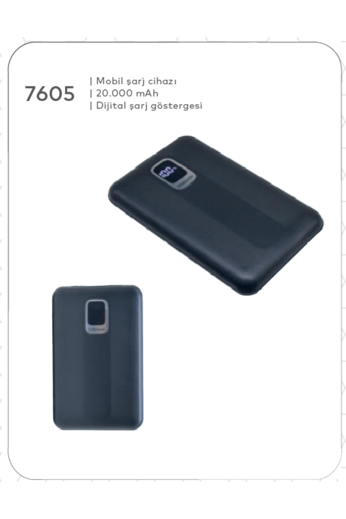 Promosyon Mobil Şarj Cihazı 20.000 mAH (Teklif Alınız) - 7605 Promosyon Mobil Şarj Cihazı 20.000 mAH (Teklif Alınız) - 7605