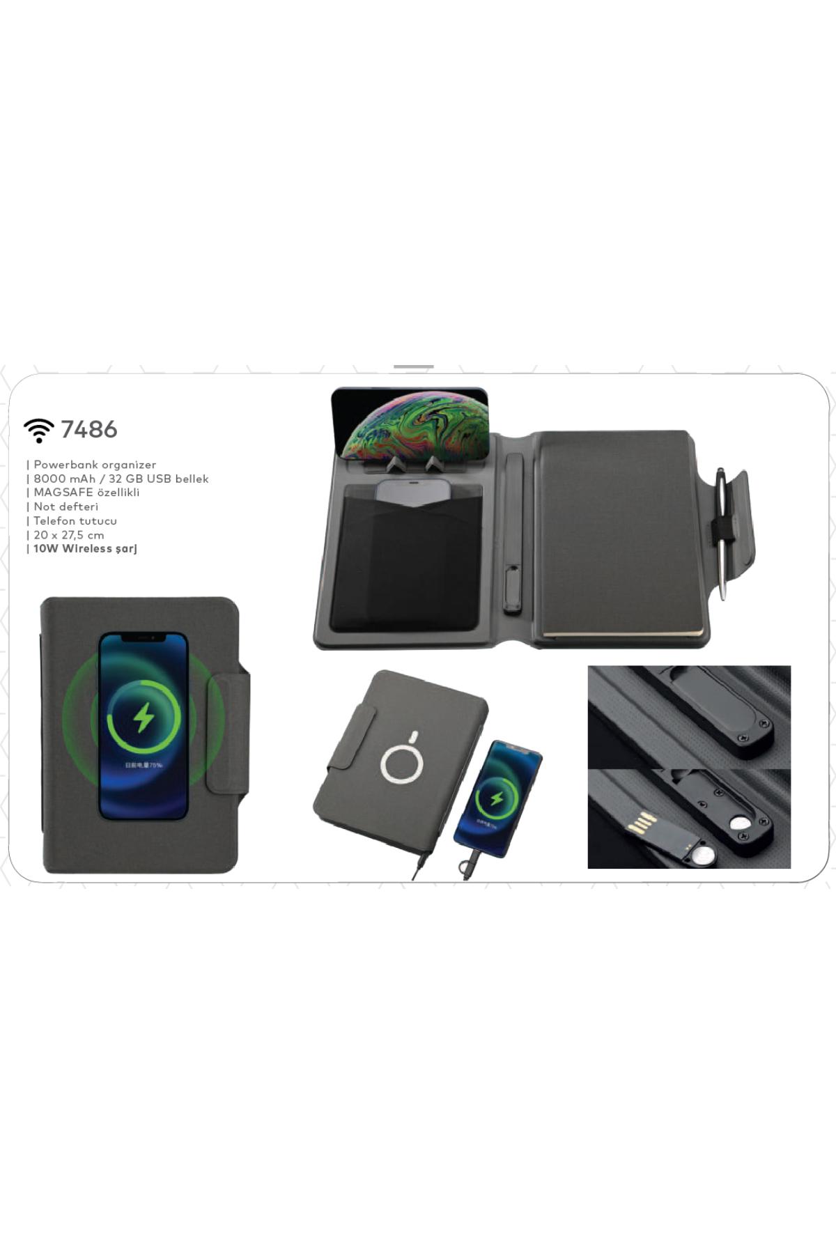 Promosyon Powerbank Orgenizerli Ajanda (Teklif Alınız) - 7486 Promosyon Powerbank Orgenizerli Ajanda (Teklif Alınız) - 7486