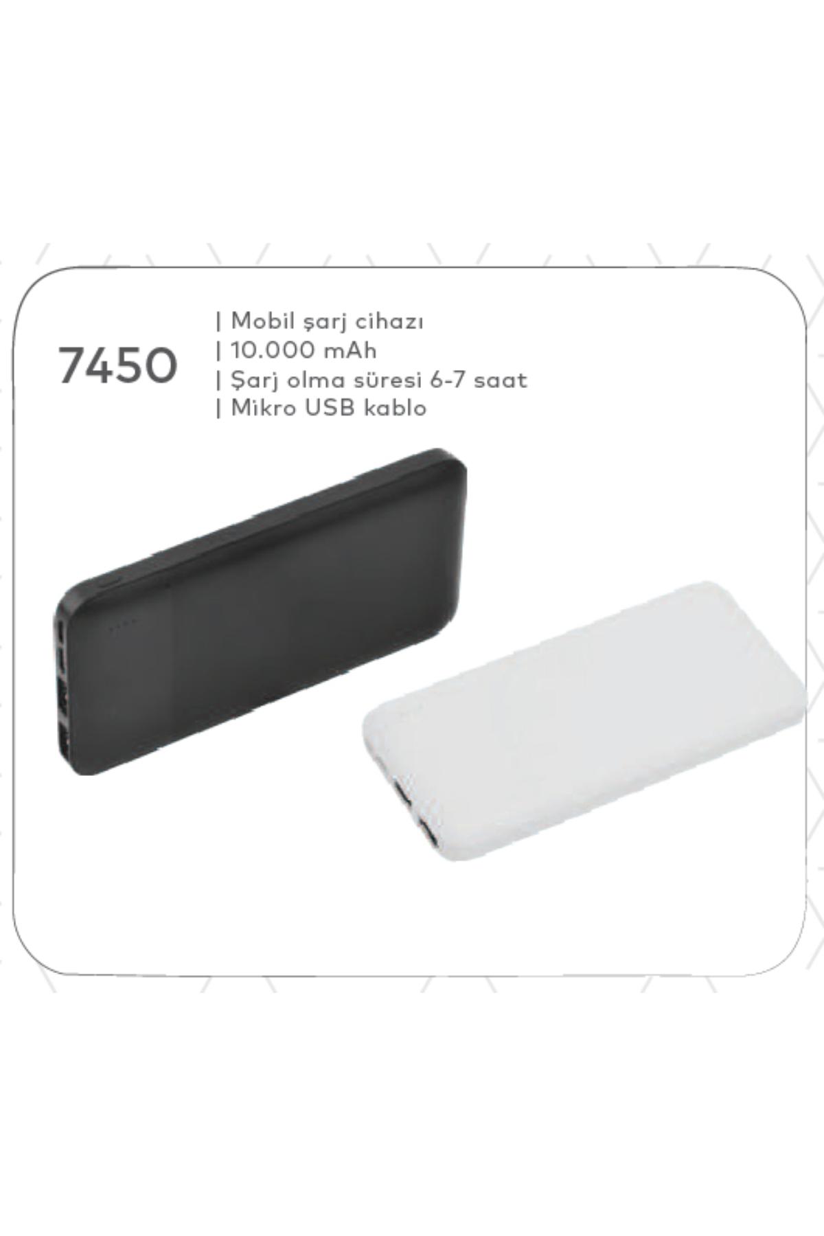 Promosyon Mobil Şarj Cihazı 10.000 mAH (Teklif Alınız) - 7450 Promosyon Mobil Şarj Cihazı 10.000 mAH (Teklif Alınız) - 7450