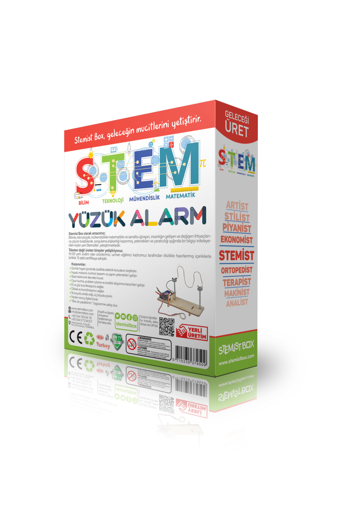 Stemist Box Yüzük Alarm Stemist Box Yüzük Alarm